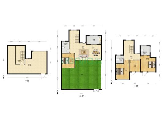 蓝城春风江南 4室1厅3卫 305平方