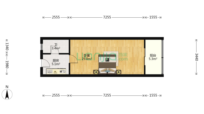 梅谷商城二手房实景图