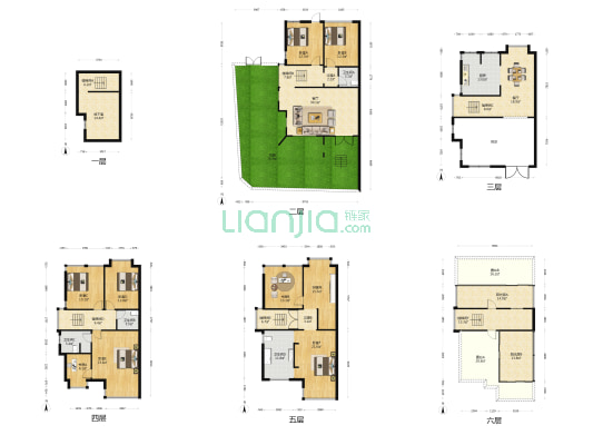 云秀园 8室2厅4卫 240平方