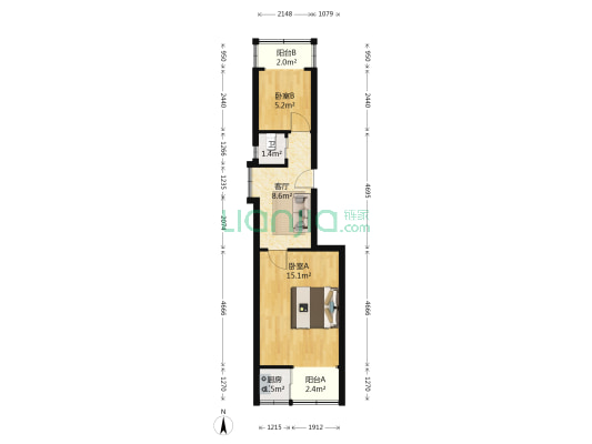 制锦市制锦市街 2室1厅1卫 45平方
