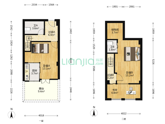 新典星座 3室0厅2卫 43平方