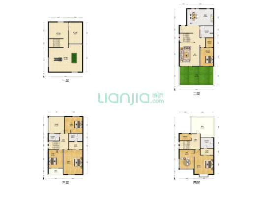 鑫湖坊 5室1厅4卫 356平方
