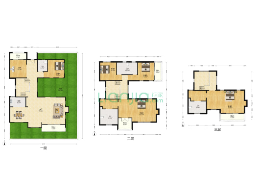见山独栋 6室1厅4卫 520平方