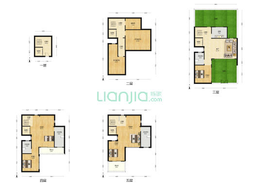 古越珺府 7室1厅4卫 281平方