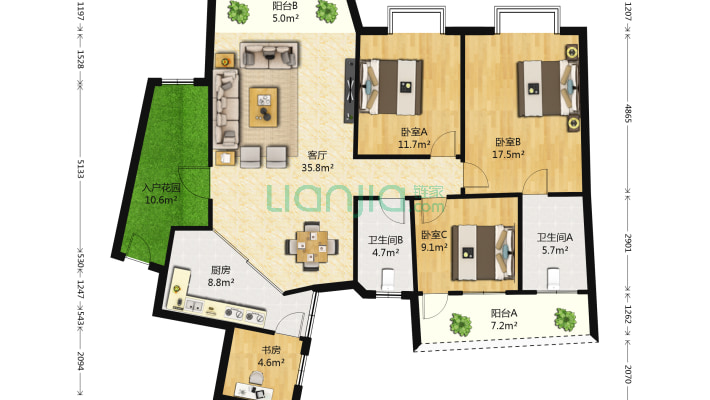 華錦苑二手房实景图