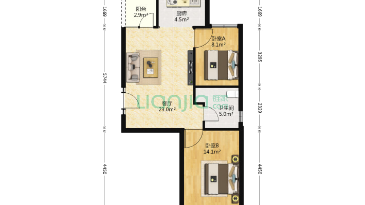 学府尚居二手房实景图
