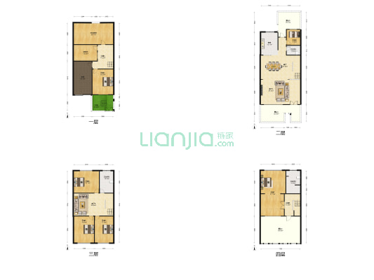 果林湖畔 7室3厅3卫 372平方
