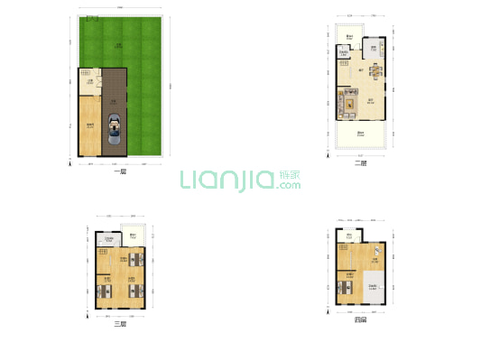 世茂桃园 5室1厅3卫 246平方