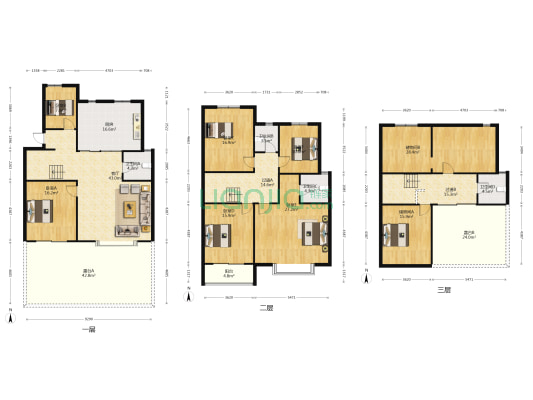 春晓苑 6室1厅4卫 282平方