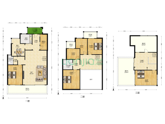 路馨小区 6室2厅2卫 236平方