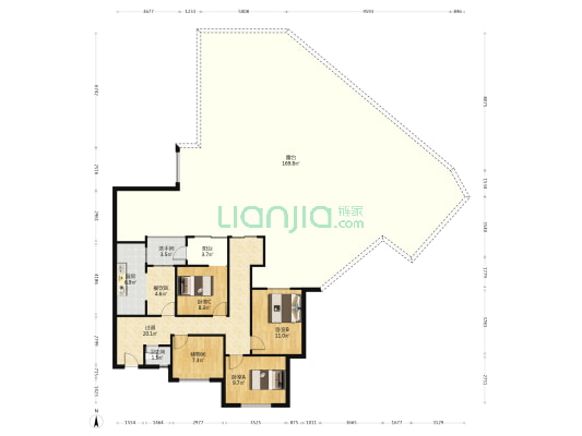 金泰观澜湾 3室0厅2卫 97平方