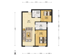 涿州高品质社区，环境好，交通方便，-涿州鸿坤理想湾南区户型图