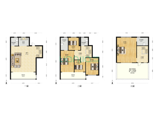 澳海云熙赋 5室1厅4卫 149平方