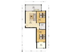 房子采光好，户型方正，房本満五唯一，税费低-涿州名流枫景五期户型图