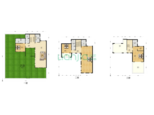 协信溪山墅 4室1厅5卫 376平方
