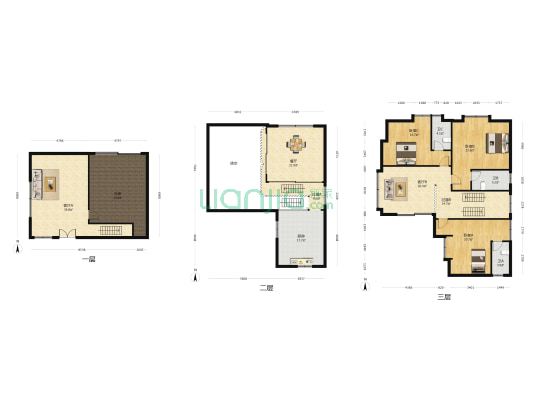 聚福街 3室3厅3卫 292平方