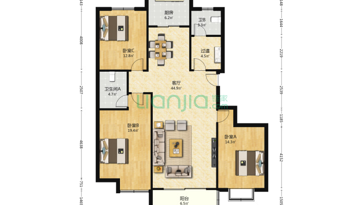 君晓家园二手房实景图