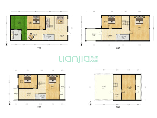 商城南路 5室4厅3卫 290平方