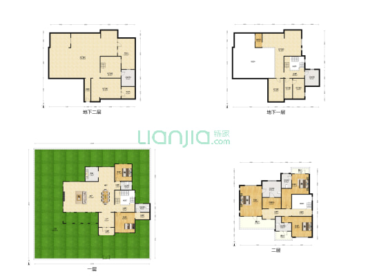 孔雀城大湖天御 5室1厅7卫 362平方