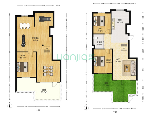 远创紫樾台 4室1厅1卫 95平方