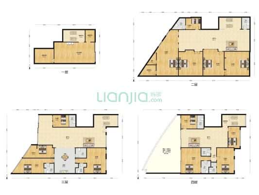 皇庭玺园 14室3厅10卫 206平方