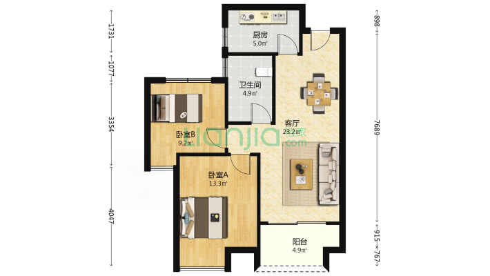 书香水岸雅苑二手房实景图