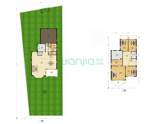 晓峰豪庭 5室1厅4卫 313平方