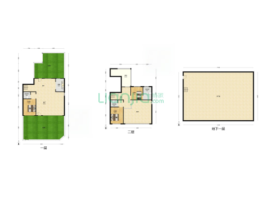 中国铁建花语天宸 3室1厅3卫 159平方