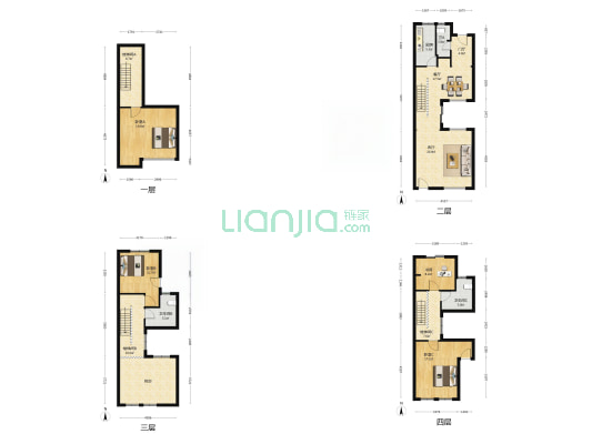 花漫九里 4室2厅3卫 138平方
