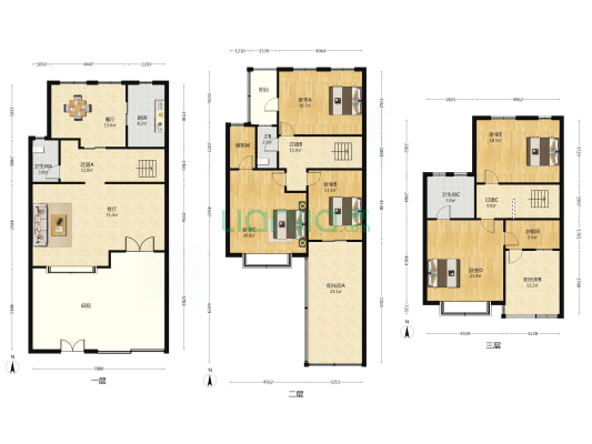 秀泾苑北区 5室2厅3卫 272平方