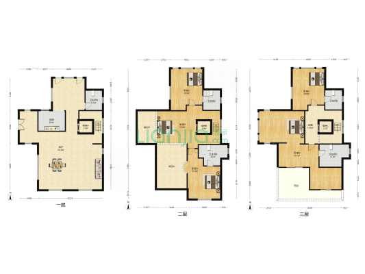 华丽家族太湖上景花园2区 5室1厅5卫 512平方