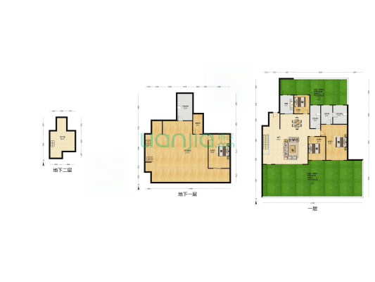 悦湖金茂悦 5室1厅4卫 369平方