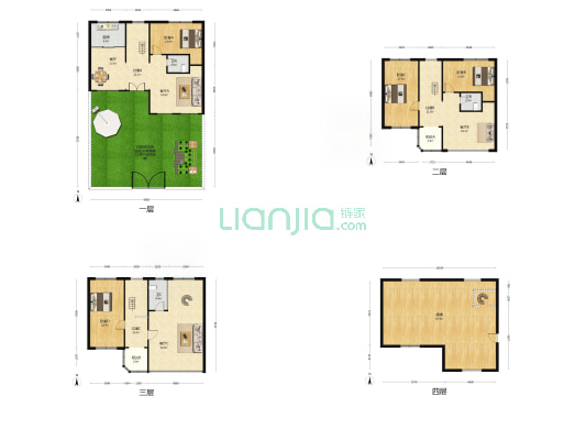 东六小区 4室4厅3卫 207平方