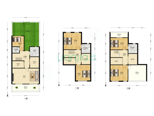 五矿万樾台 5室1厅3卫 168平方