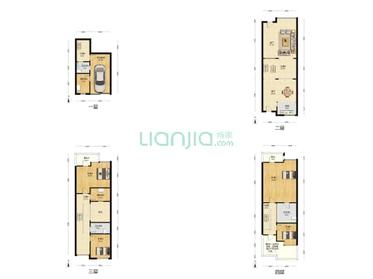 和贵馨城 5室2厅3卫 229平方