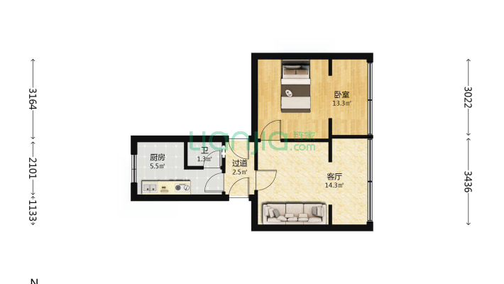 为民路89号二手房实景图