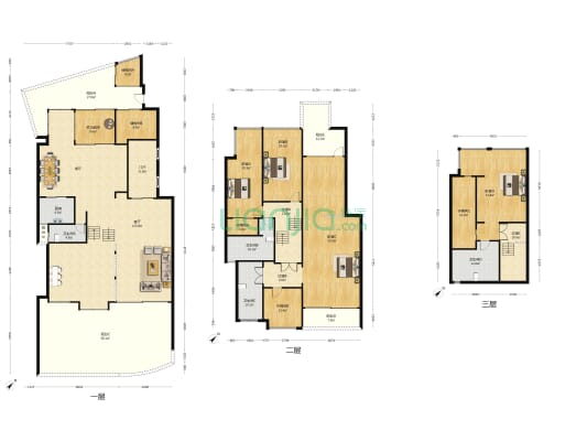 懿德轩 5室1厅4卫 328平方