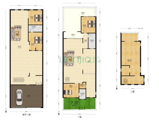三科麓湾 4室2厅3卫 178平方