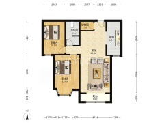 钻石广场住宅  精装空房 诚意出售  价格可谈-涿州钻石广场户型图