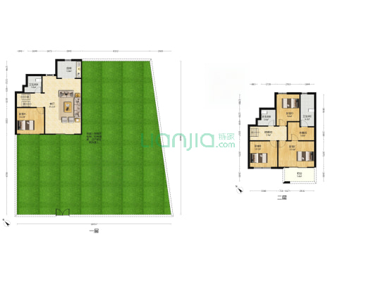 和泓紫山云庭 4室1厅3卫 156平方
