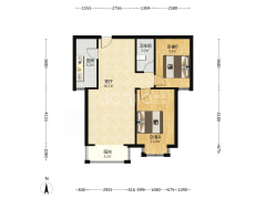 老城区的精品楼盘，位置好，配套设施齐全，西丁，双塔-涿州北京理想城户型图