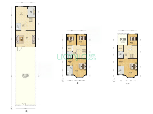 都铎城邦9号院 5室2厅5卫 288平方