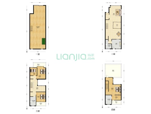 中信高尔夫别墅栖湖 5室1厅3卫 220平方