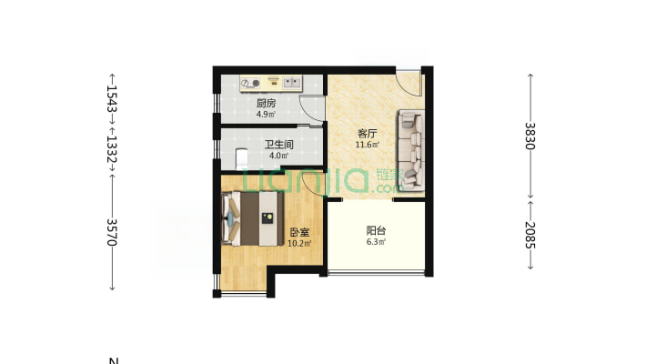 江山如画四期二手房实景图
