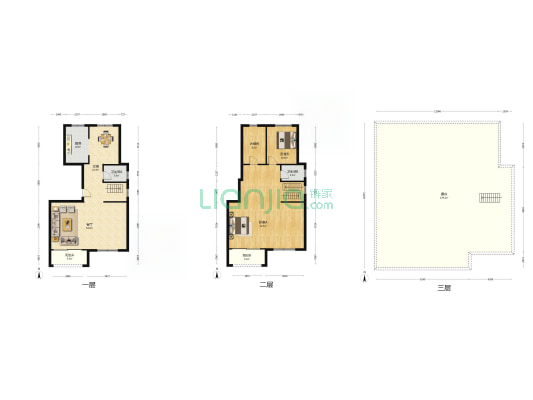 融创玖阙府南苑 2室1厅2卫 149平方