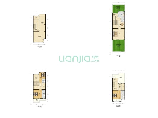 文创园 3室2厅4卫 197平方