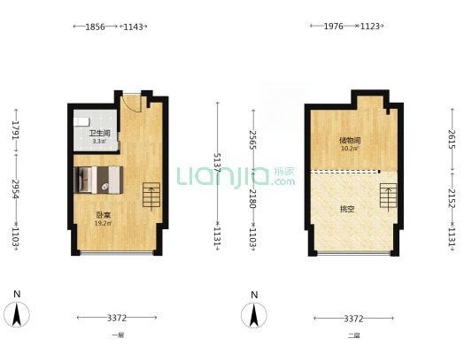 郁金香领寓 1室0厅1卫 36平方