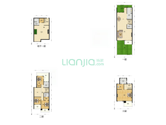九龙仓玺园D区 5室1厅5卫 340平方
