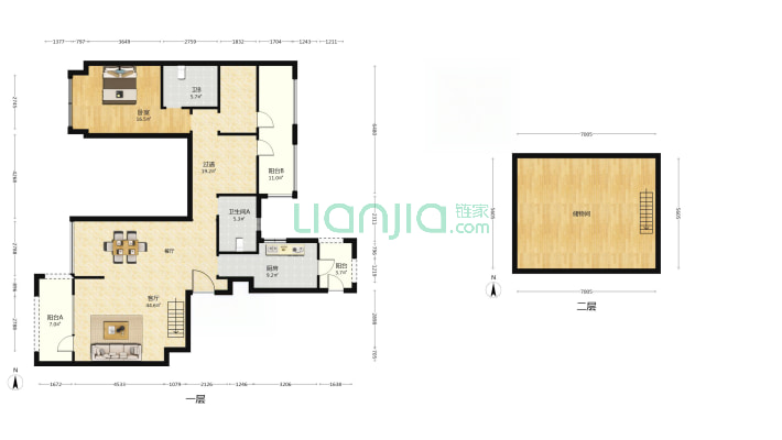 北辰朗诗南门绿郡二期二手房实景图