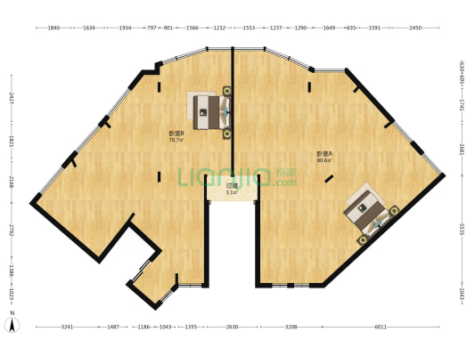 巧盈楼 2室0厅0卫 191平方